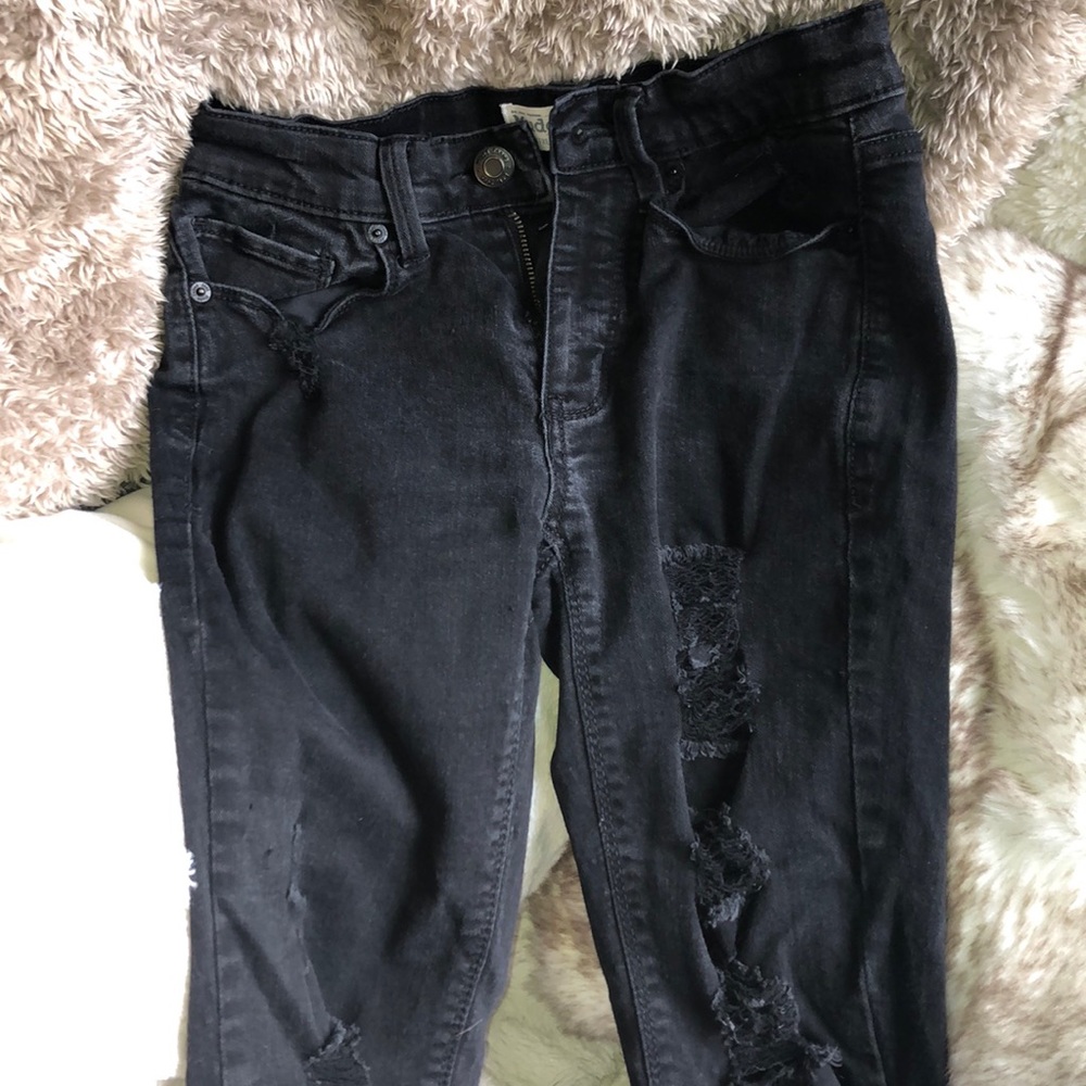 black jeans